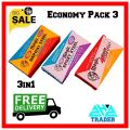 3Pcs Magic Depoxi Steel, Magic Epoxy Steel & Magic 4 Minutes Clear Epoxy Economy Pack. 