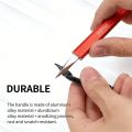 Dspiae AT-TSA AT-TSB Wide Mouth Push Knife 440 Stainless Steel Model Build Tools for Model Making Gundam Hobby DIY Craft Tool. 