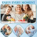 Hearing Aid, Rechargeable for Seniors, Noise Reduction, 5-Level Volume Adjustment, Clear Sound, with Charging Case.