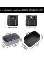 1pcs Air Fryer Silicone Baking Mat, Air Fryer Baking Tray Silicone Baking Tray Baking Special/Reusable Air Fryer Pan Replacement. 