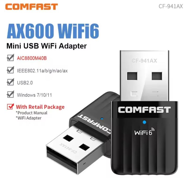 Comfast%20AX600%20/AX650%20USB%20WiFi%206%20Adapter%205G%20+%202.4GHz%20Network%20Card%20Dongle%20802.11AX%20Antenna%20for%20PC%20Signal%20Reception%20for%20Laptop%20Win%2010%2011%20-%20Image%204