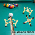 1 Set Retractable Billiard Bridge Stick Telescopic Billiards Pool Cue Bridge Stick with Replaceable Bridge Head Expandable Pool. 