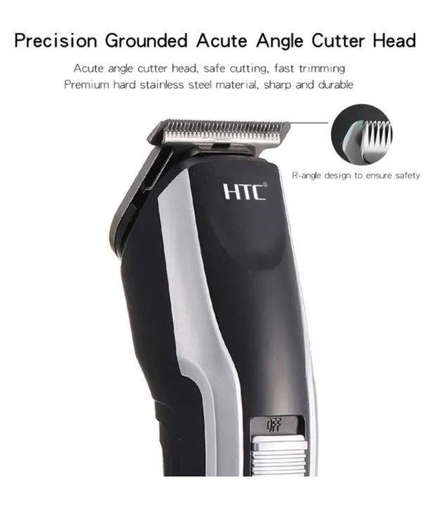 HTC%20AT-538%20Rechargeable%20hair%20and%20beard%20trimmer%20Run%20Time%2045%20Minute%204%20Size%20Clip%20-%20Image%206