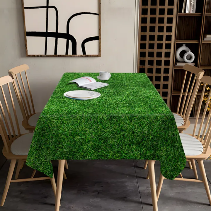 VIKAMA%20Artificial%20Grass%20Tablecloth%20Waterproof%20Grass%20Design%20Picnic%20Party%20Garden%20Coffee%20Table%20Dining%20Table%20Home%20Decor%20-%20Image%205