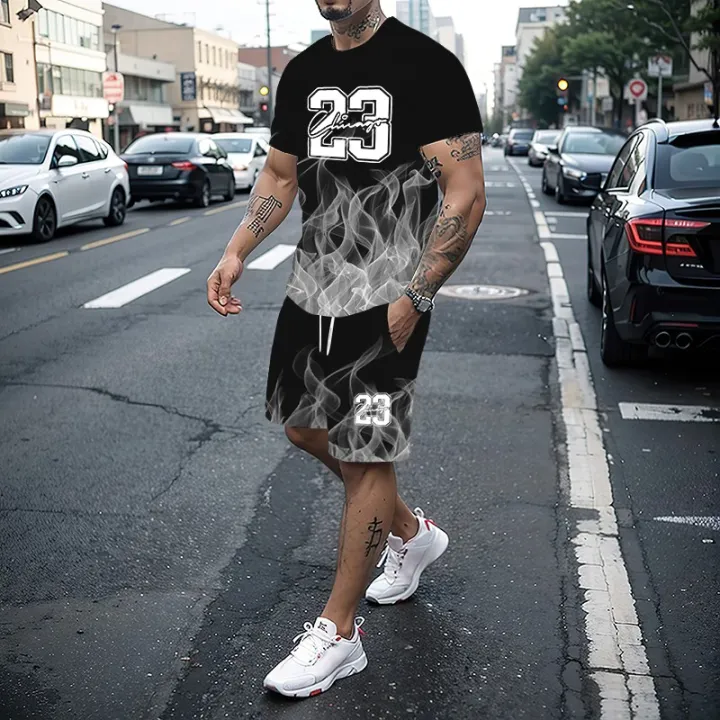 Men's%20T-shirt%20set%20summer%20fashion%20creative%203D%20printed%20pattern%20size%2023%20printed%20shorts%20short%20sleeved%20combination%20casual%20two-piece%20s%20-%20Image%202