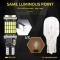 2PCS Signal Lamp T15 W16W 921 912 LED Bulbs Super Bright 4014 45SMD Car Reverse Parking Light Canbus Highlight Backup Tail Light. 