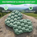 Inflatable Seat Cushion With Pump Pressure Relief Air Pad For Airplane Stadium Travel Waterproof Portable Chair Mat For Sciatica.