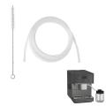2m Milk Tube with Brush Auto Coffee Machine Silicone Replacement Pipe Milk Hoses for Ninova for Melitta for Krups for Severin. 