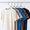 Becoolman-men's ten-color simple fashion waffle T Shirt classic choice basic tee shirt. 