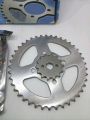 Service Chain Sprocket Set available for CD 70 Bikes, CD 70 Bike Chain Sprocket Set. 