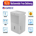 Gree GD-30NL-GREE DEHUMIDIFIER (30 LTR) Spare Parts: 01 (One) Year warranty 🚚 Free Delivery  💳 0% EMI Available, Official Warranty by Electro mart with Free Delivery. 
