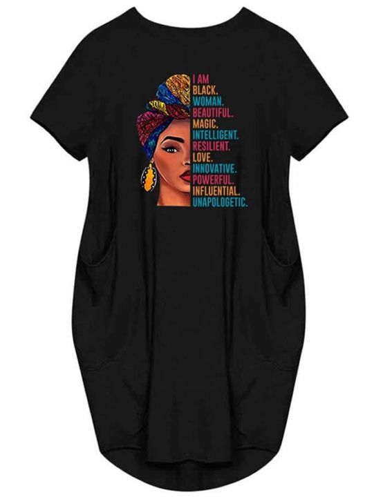 Plus%20Size%20Women%20Short%20Sleeve%20O-Neck%20Loose%20Casual%20Dresses%20-%20Image%207