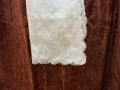 embroidered cutwork dupatta. 
