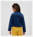 KIDS RUFFLE DETAIL DENIM JACKET. 