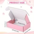 10 Pcs Pink Shipping Boxes Pink Corrugated Cardboard Mailer Boxes Bulk for Packaging Small Business Mailing . 