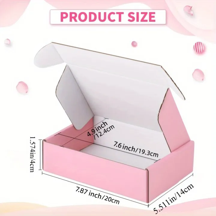 10%20Pcs%20Pink%20Shipping%20Boxes%20Pink%20Corrugated%20Cardboard%20Mailer%20Boxes%20Bulk%20for%20Packaging%20Small%20Business%20Mailing%20%20-%20Image%204