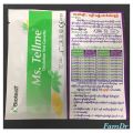 Ms. Tellme Ovulation Test (Cassette) 1 pc သားဥကြွေချိန်သိရှိရန်စမ်းသပ်အသုံးပြုသည့်အမျိုးသမီးဆီးစမ်းပစ္စည်း. 