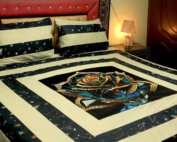 Embroidered%20Patch%20Work%20King%20Size%20BedSheet%20-%20High%20Quality%20-%20Cotton%20Double%20Bedsheet%20Embroided%20by%20Dazzling%20point%20-%20Image%202