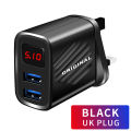 PD 20W USB Charger Fast Charging Quick Charger 3.0 Mobile Phone Adapter For iPhone Samsung Xiaomi Huawei Digital Display Charger.