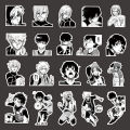 10/30/70pcs Black White Football Anime BLUE LOCK Stickers Cool Isagi Yoichi Graffiti Decals Phone Laptop Luggage Cartoon Sticker. 