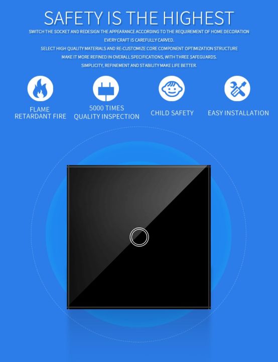EU%20Touch%20Switch%20AC100-240V%20Led%20backlight%20Panel%20Tempered%20Crystal%20Glass%20wall%20Light%20sensory%20Switches%201/2/3%20Gang%20Interruttore%20-%20Image%204