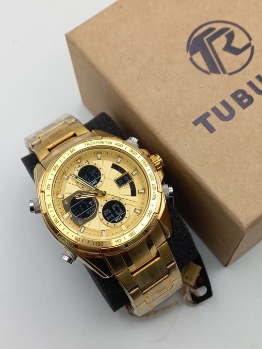 tubular watch in chains beautiful watch