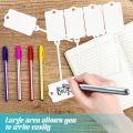 50/100Pcs Reusable Plastic Tags Hang Tag Waterproof Label Seal Cable Tie Color Classification Mark Sign Shoes Clothes Hang Label. 