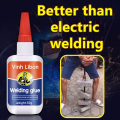 A 50g piece of the latest welding glue, multi-purpose adhesive, universal glue, suitable for rubber, ceramics, leather, aluminum products, and wood. Glass, shoes, plastic toys, metal, etc.. 