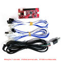 Joystick Encoder PCB Board USB Arcade Zero Delay Controller TO PC PS3 PS4 IOS One Player Wireless Bluetooth Without Battery. 