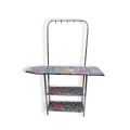 Steel Iron Table With Cloth Rack. 
