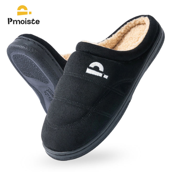 Men's%20Suede%20Slippers%20with%20TPR%20Sole%20Comfortable%20Soft%20Warm%20Sewn%20with%20Memory%20Sponge%20Pad%20Winter%20Indoor%20Living%20Room%20Shoes%20-%20Image%207