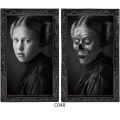 Halloween Scary Wall Decor 3D Changing Face Moving Picture Frames Portrait Gothic Horror Poster Mansion Decoration Party Supply. 