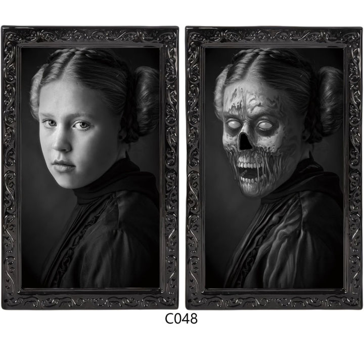 Halloween%20Scary%20Wall%20Decor%203D%20Changing%20Face%20Moving%20Picture%20Frames%20Portrait%20Gothic%20Horror%20Poster%20Mansion%20Decoration%20Party%20Supply%20-%20Image%204