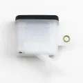 Universal Rear Foot Brake Master Cylinder Pump Tank Oil Cup Fluid Reservoir for Honda Kawasaki Suzuki Yamaha. 
