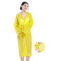 1/3/5PCS Yellow Portable Disposable Plastic Adult Raincoat Yellow Hooded Raincoat Windproof And Rainproof Fishing Hiking Cycling.