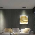 10W LED Laser Ceiling Light - 220V available in Warm Yellow and Cool Light Yellow. 