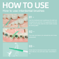 150Pcs/box Dental Floss Stick Tooth Cleaning Interdental Brush Dental Floss Pick Oral Hygiene Care Ultra-Fine Dental Floss Tooth. 