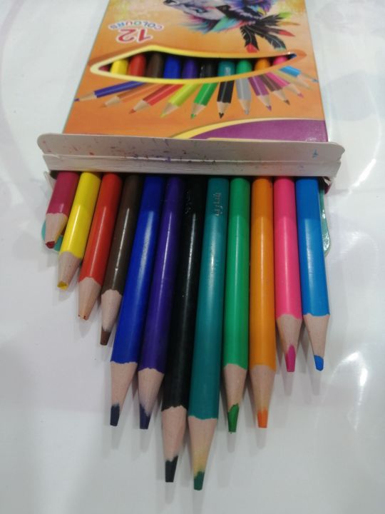 Erasable colour pencils