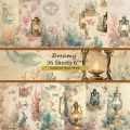 36 Sheets 6"x6" Decorative Scrapbook Paper: For Scrapbooking, Origami, School Projects & Card Making ..