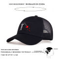 Unisex Skeleton Head Branch Heart Embroidery Baseball Net Caps Spring Summer Outdoor Adjustable Casual Hats Sunscreen Hat.