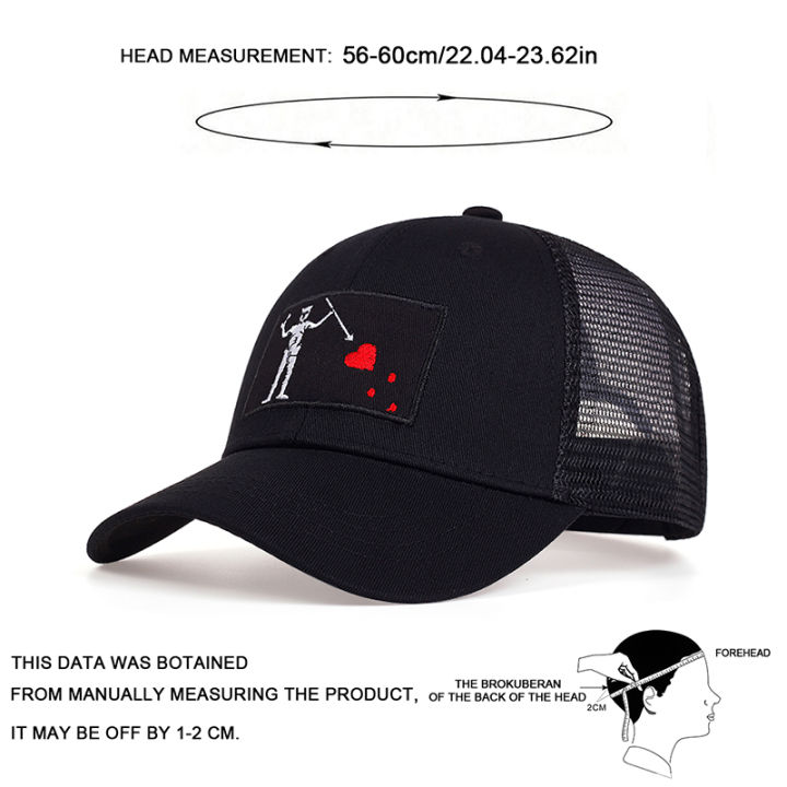 Unisex%20Skeleton%20Head%20Branch%20Heart%20Embroidery%20Baseball%20Net%20Caps%20Spring%20Summer%20Outdoor%20Adjustable%20Casual%20Hats%20Sunscreen%20Hat%20-%20Image%202
