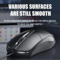 USB Optical Wired Mouse Laptop Home Office Mouse Anti Slip Roller 3D 1200DPI Game Mause Computer Accessories For PC Desktop.