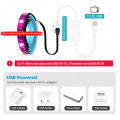 Tuya Smart Wifi USB Led Strip Light Controller Zigbee RGB RGBW RGBWW Dimmer Switch For DC5V Led Tape Work With Alexa  Home. 