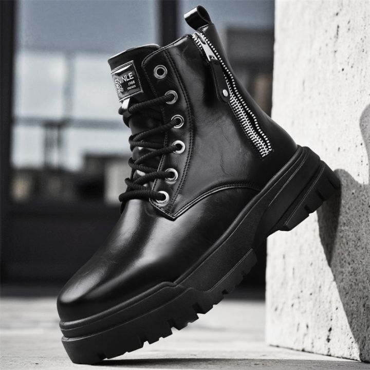 Men's%20high%20cut%20thick%20soled%20motorcycle%20work%20boots%20in%20autumn%20and%20winter,%20black%20leather%20shoes,%20men's%20mid%20cut%20trendy%20shoes%20-%20Image%205