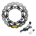 Motorcycle FRONT Brake Disc Rotor 300MM For Honda ADV350 modification radiation connection code adapter code set. 