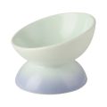 Cat Ceramic Bowl Gradient Pet Food Water Feeders Small Dogs Drinking Eating Supplies Raised Tilted Cats Puppy Feeding Supplies. 