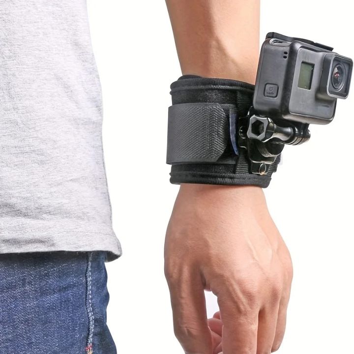 Wrist Strap 360 Degree Rotating for Hero 13 12 11 10 9 8 Black 7 6 5 4 3 Silver White Max Session AKASO EKEN Yi Apeman