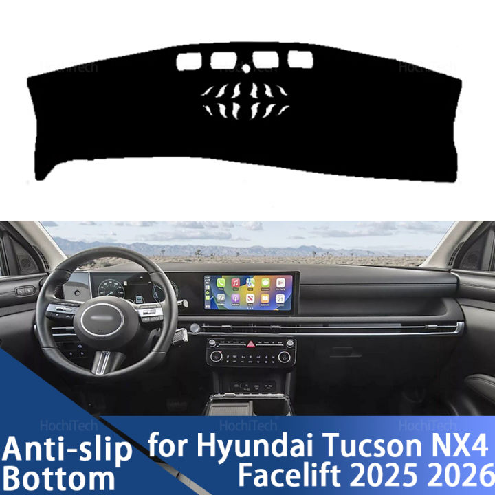 for Hyundai Tucson NX4 Facelift 2025 2026 Dashboard Cover Dash Board Mat Sunshade Cape Cushion Carpet Pad Dashboard Protection