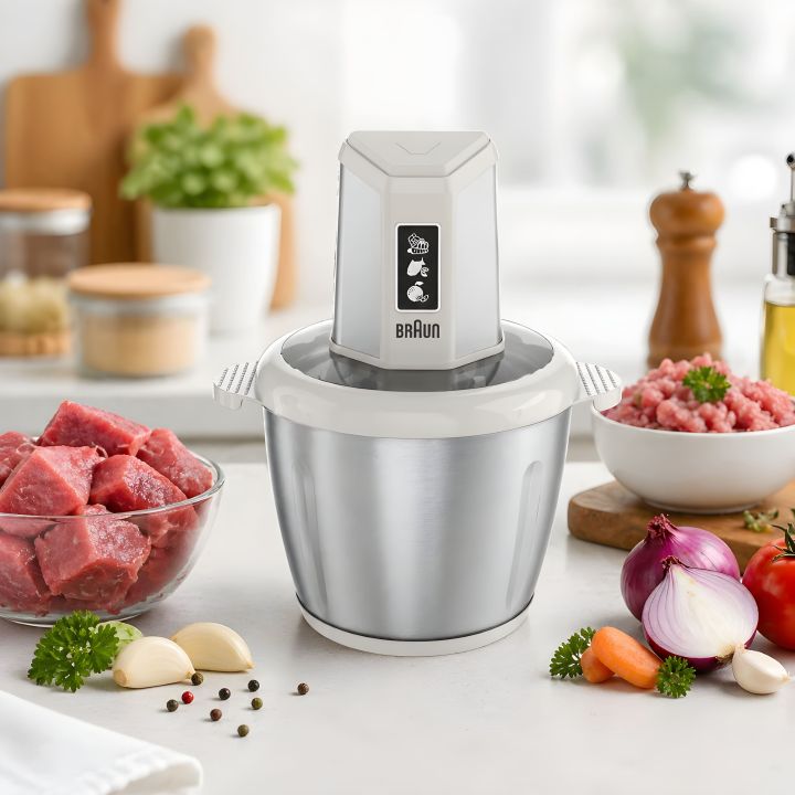 Chopper Machine Electric - Meat Grinder - Hand Chopper - Qeema Machine ...