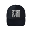 Outdoor 3D Printed Cristiano Ronaldo CR7 Baseball Cap Adjustable Cr7 Snapback Hat Men Women Casual Sports Mesh Hats Party. 